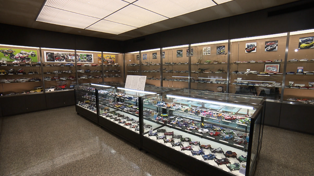 ショールームでは購買意欲をそそる現行主力商品の展示が！