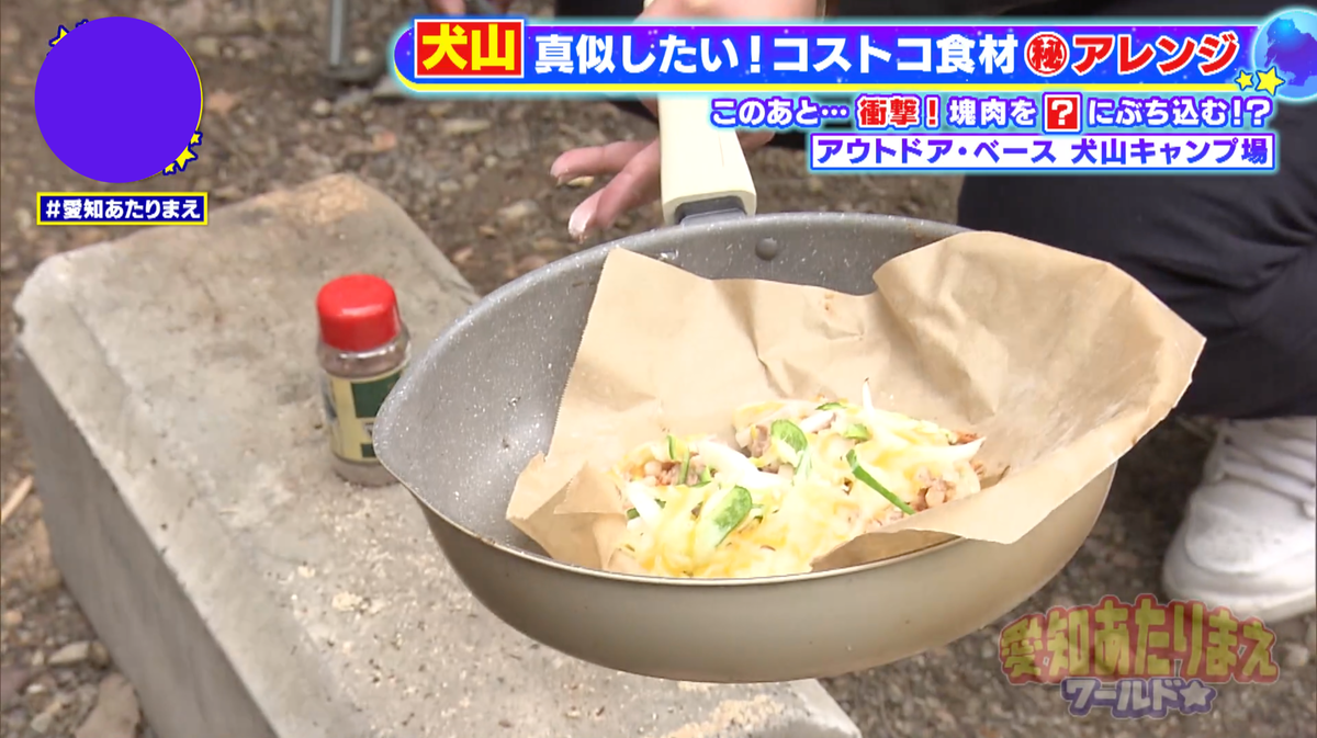 定番のキャンプめしがピザというグループに突撃取材