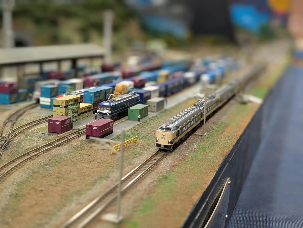Nゲージ大ジオラマ走行展示