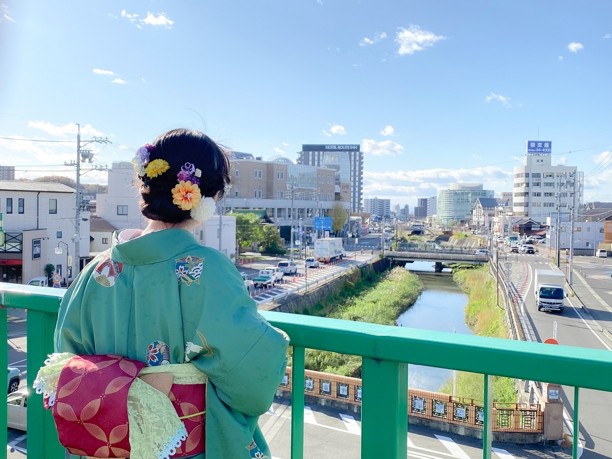 着物でまちめぐり