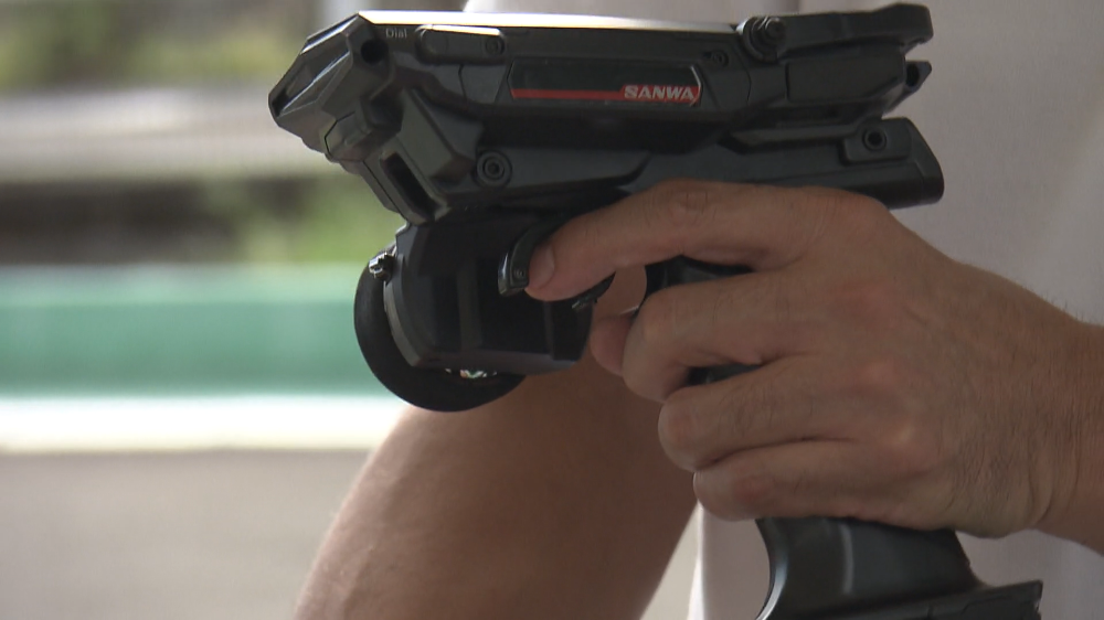 スピードはトリガー操作で加減速が可能