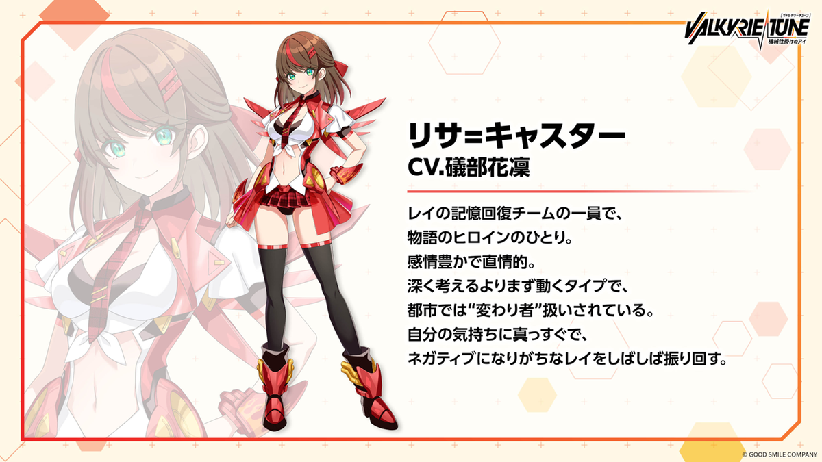 リサ＝キャスターのビジュアル