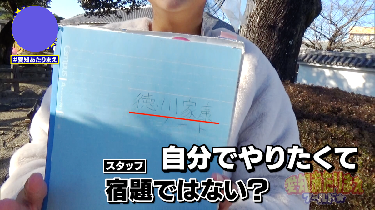 自ら徳川家康ノートを作るほどの熱中ぶり