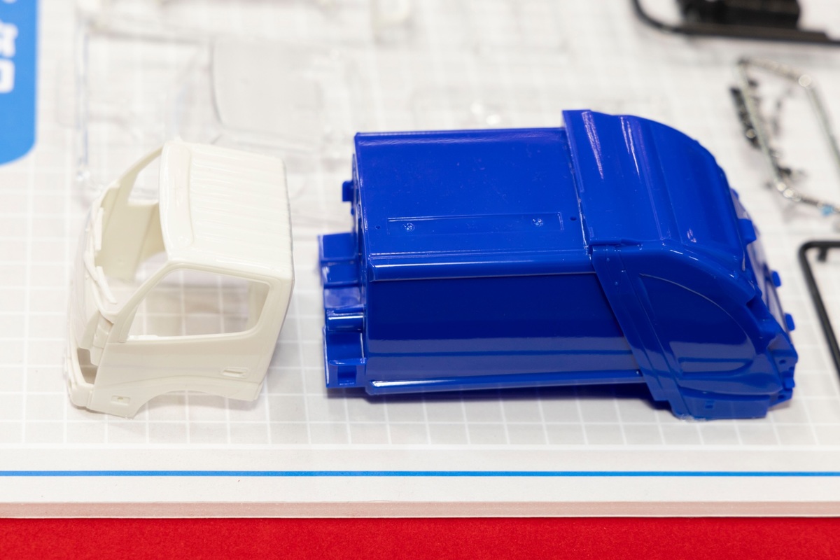 複雑なパーツ構成になりそうなパッカー部をワンパーツで構成