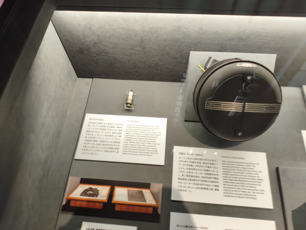 BOSCH社と共同開発した丸形ヒーターは、角形ヒーターと比較しても故障が少なくヒット商品となる