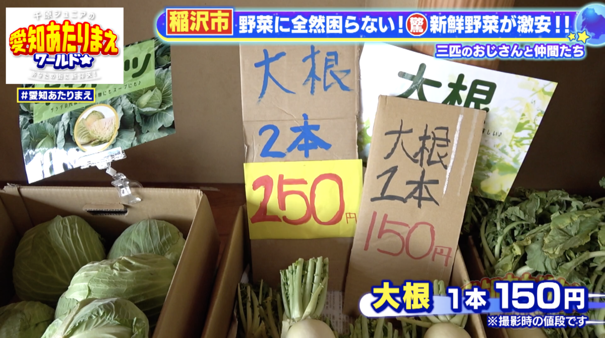 種類豊富な野菜