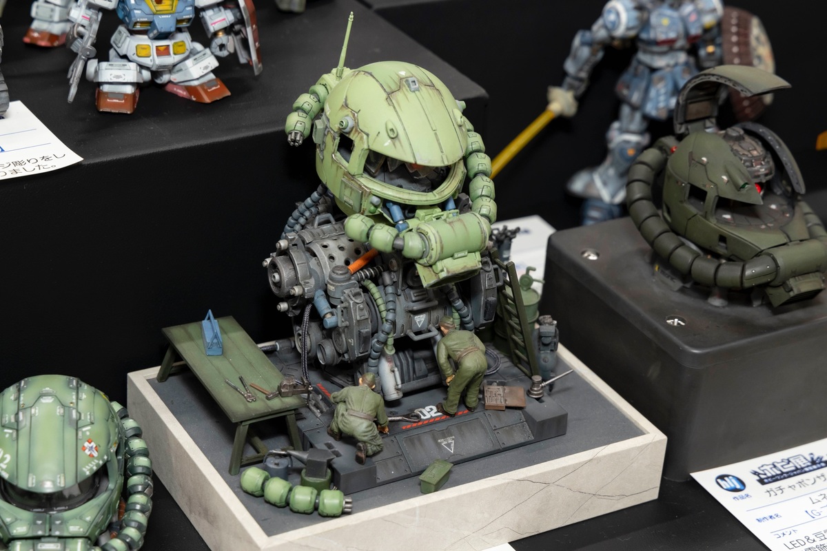 「整備中」製作／Ano Taguchi【G-プラ 工作塾】