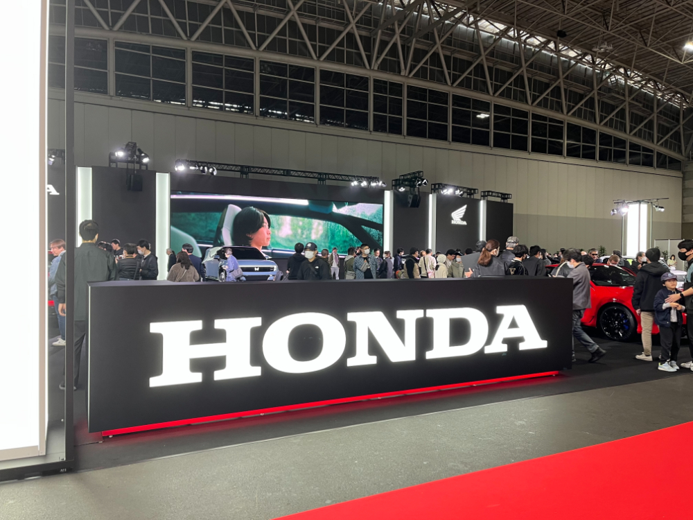 プロトタイプはEV一色のホンダブース