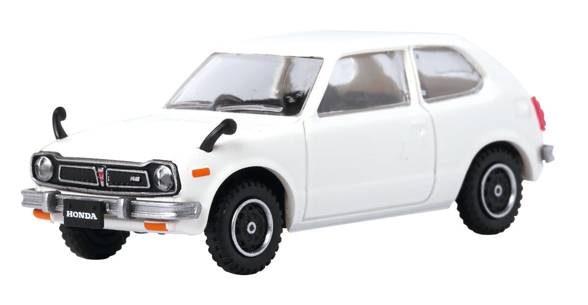 ホワイトの初代シビック RSのカプセルトイ