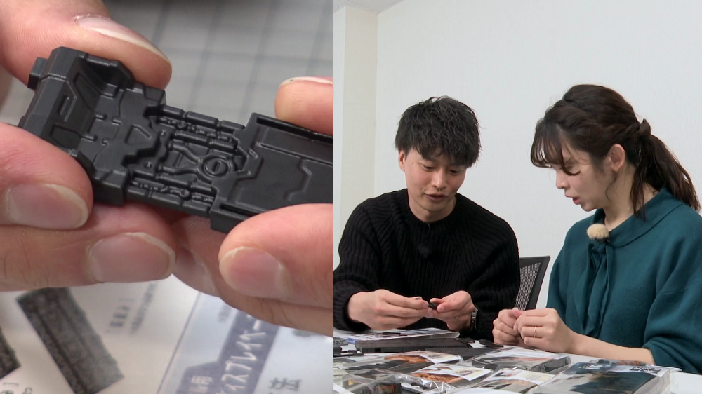 プラモの足に合わせてカタパルト自体がスライド可能