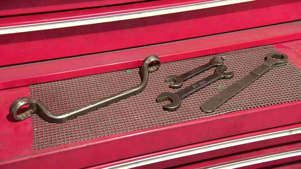 80年以上前にもなるフォード・モデルAの純正工具は、現在の工具と比較しても遜色のない造り