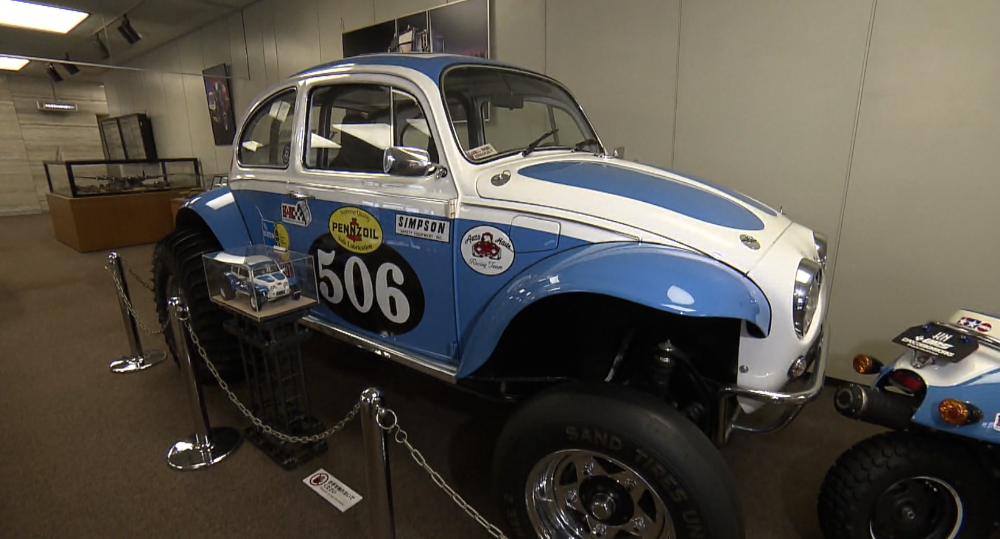 ドイツのファンが実車で再現した「ワーゲンオフローダー」の展示も