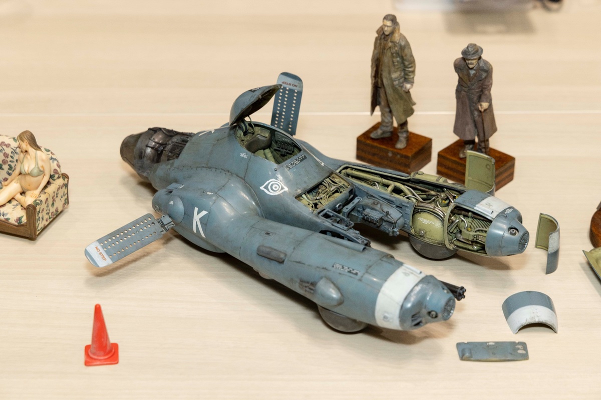 会場に展示されていた、横山 宏さん製作のマックスファクトリー製 1/35 クレーテの完成見本