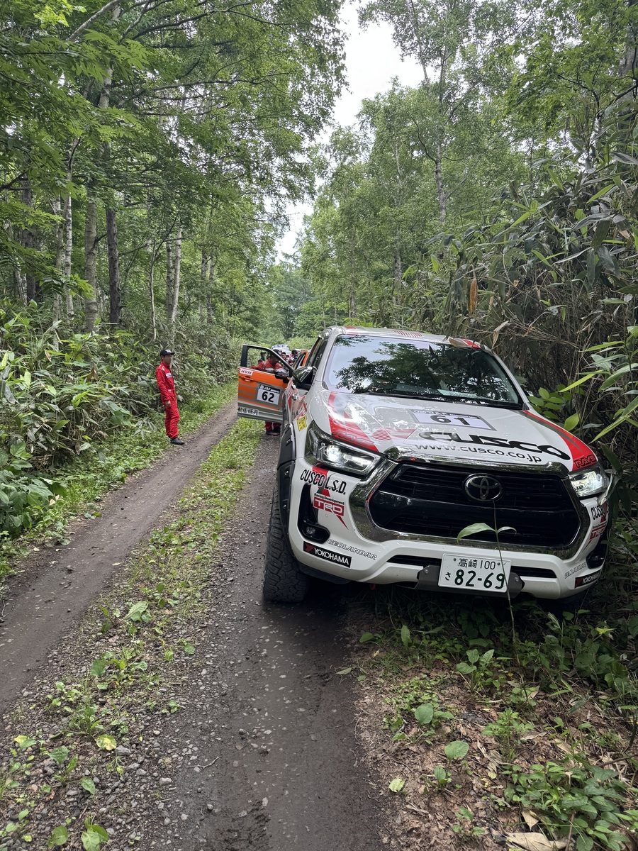 グラベルラリー（SS前）