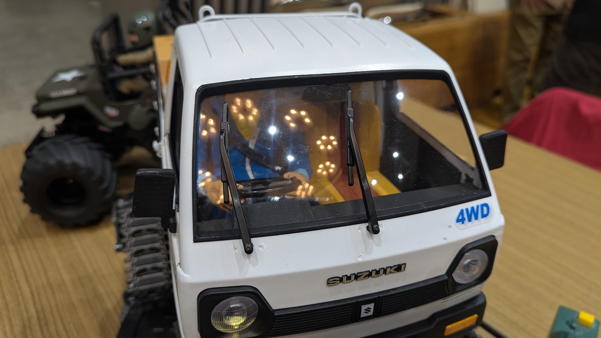 軽トラックRC　改 最強の軽トラ！？ クローラーを組み合わせた斬新すぎるRCカーが完成