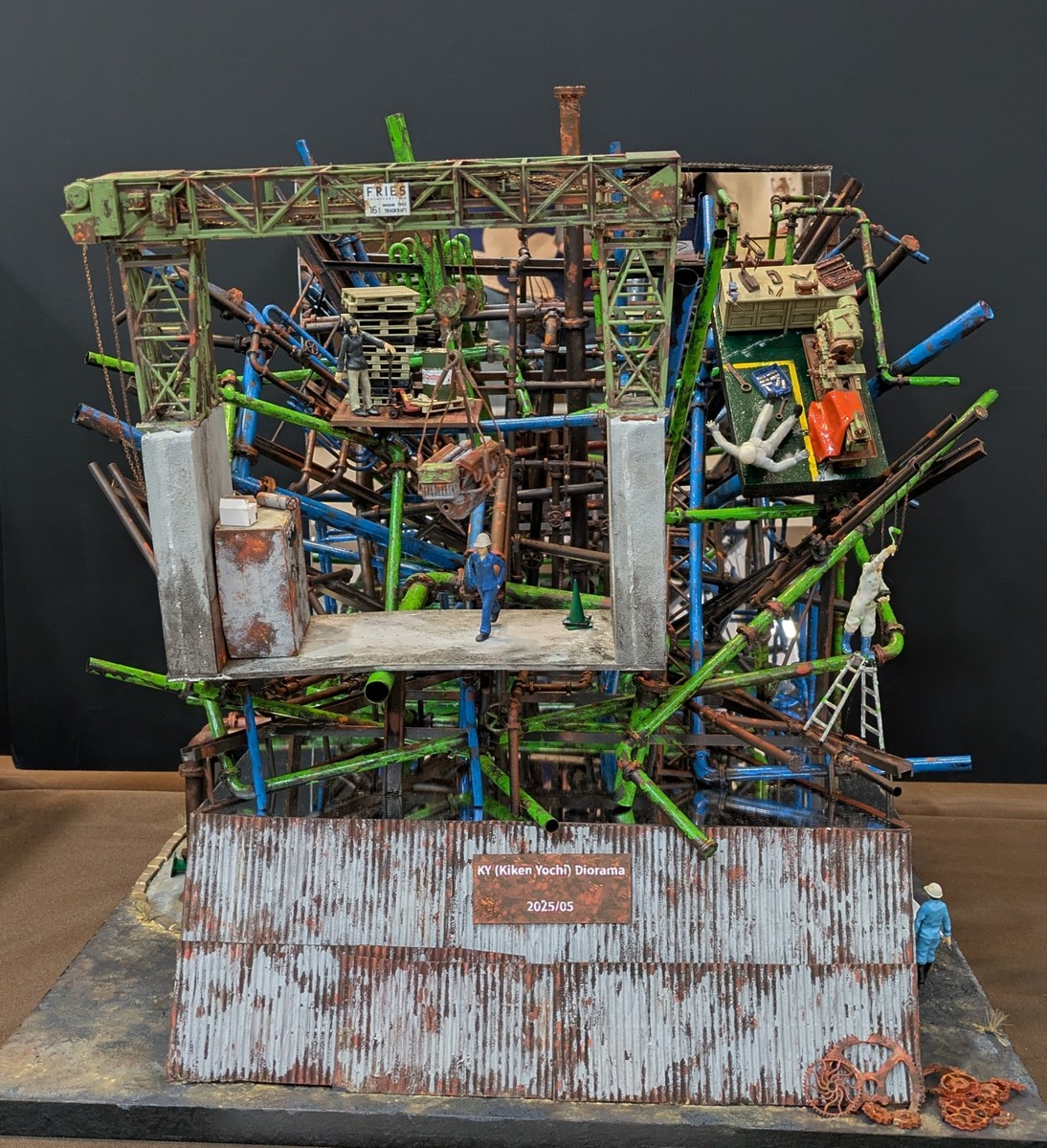 KY (危険予知) ジオラマ／ただのねこずき（山梨県・初）