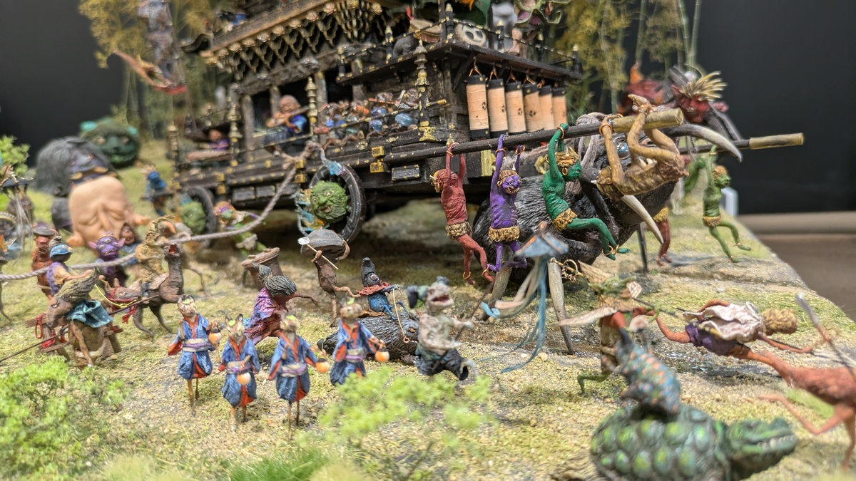 妖怪たちのフィギュア