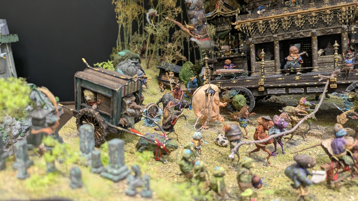 妖怪たちのフィギュア