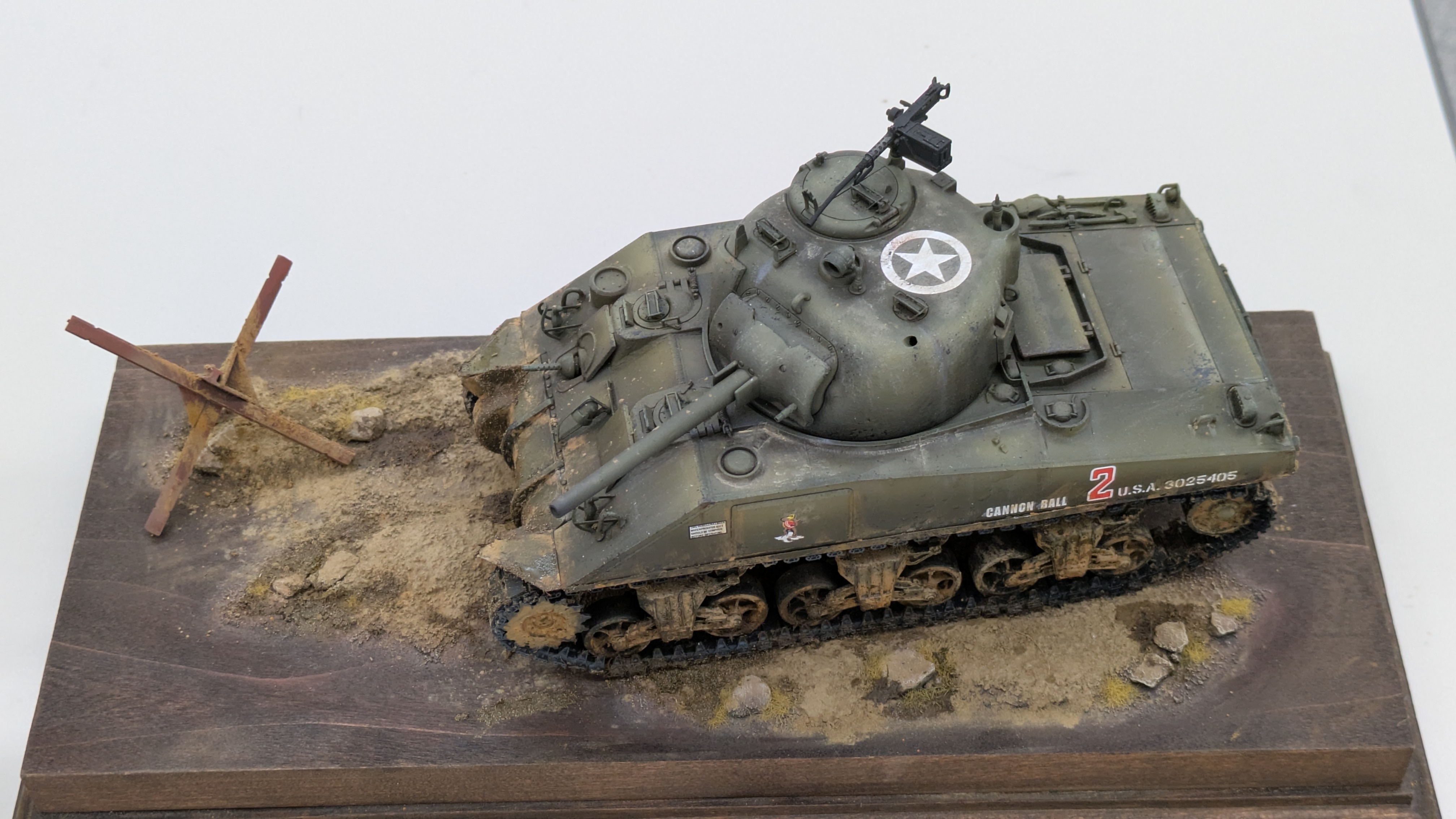 見事な塗装で表現された「ノルマンディー上陸作戦」 フィギュア＆戦車