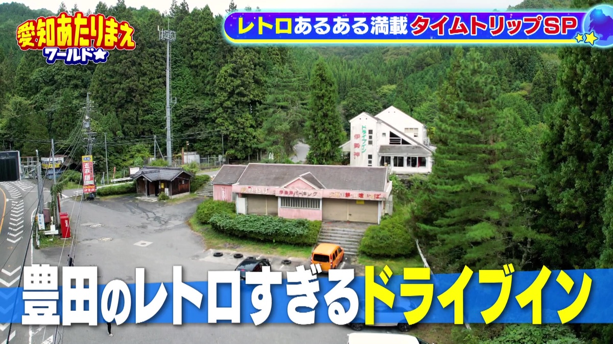 豊田のレトロすぎるドライブイン