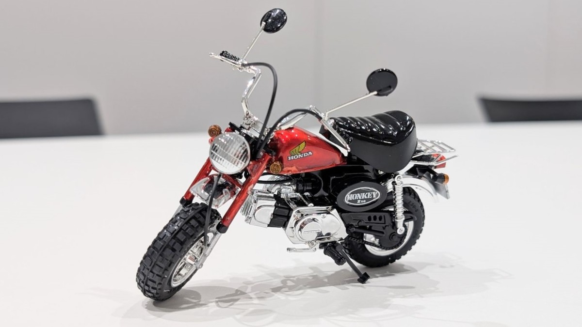 モンキー(プラモ) 初心者でも作りやすいホンダ・モンキーのプラモデルに挑戦！ 手軽な