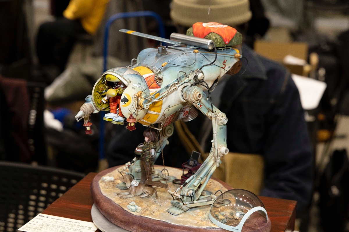 「サイボーグ少女の急速充電」製作／Easy Modeler's Room