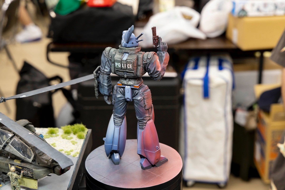 間接照明の照り返しを塗装で表現