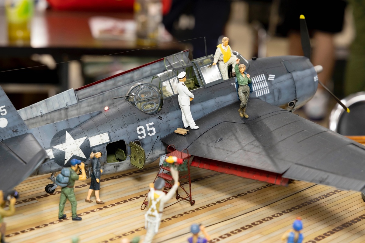 往年のあの名女優の姿を模型で再現