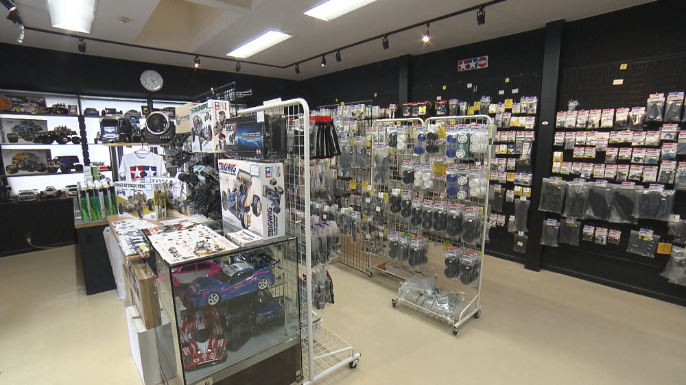 併設ショップの内観