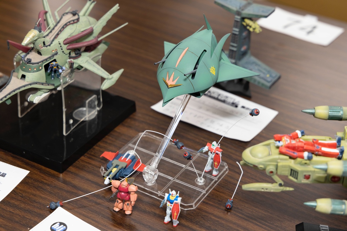 「バンダイ 1/550 エルメス」製作／ヨッシー