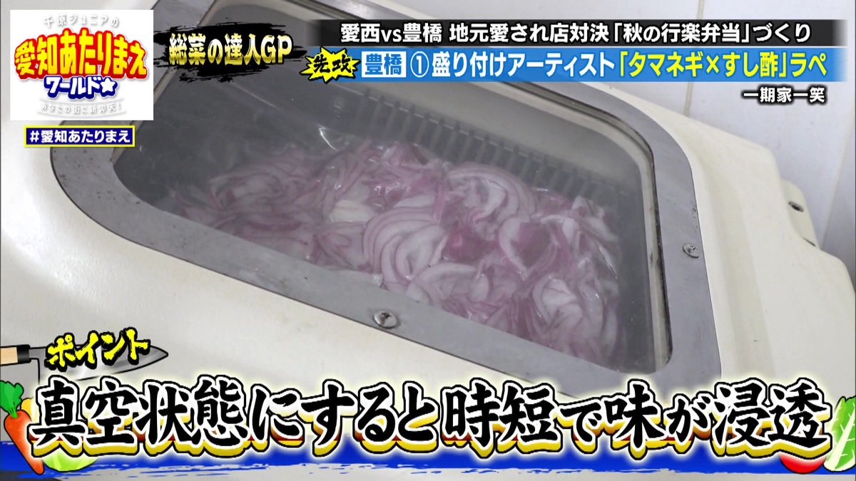 真空パックで時短調理