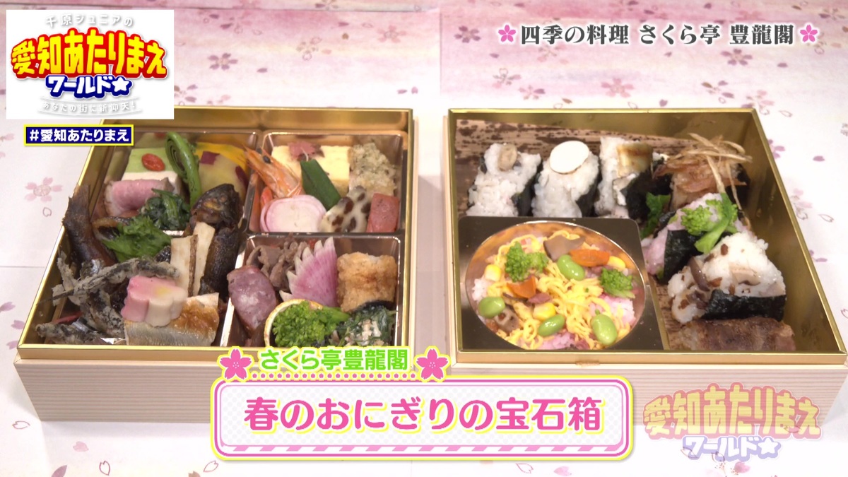 春のおにぎりの宝石箱 4104円