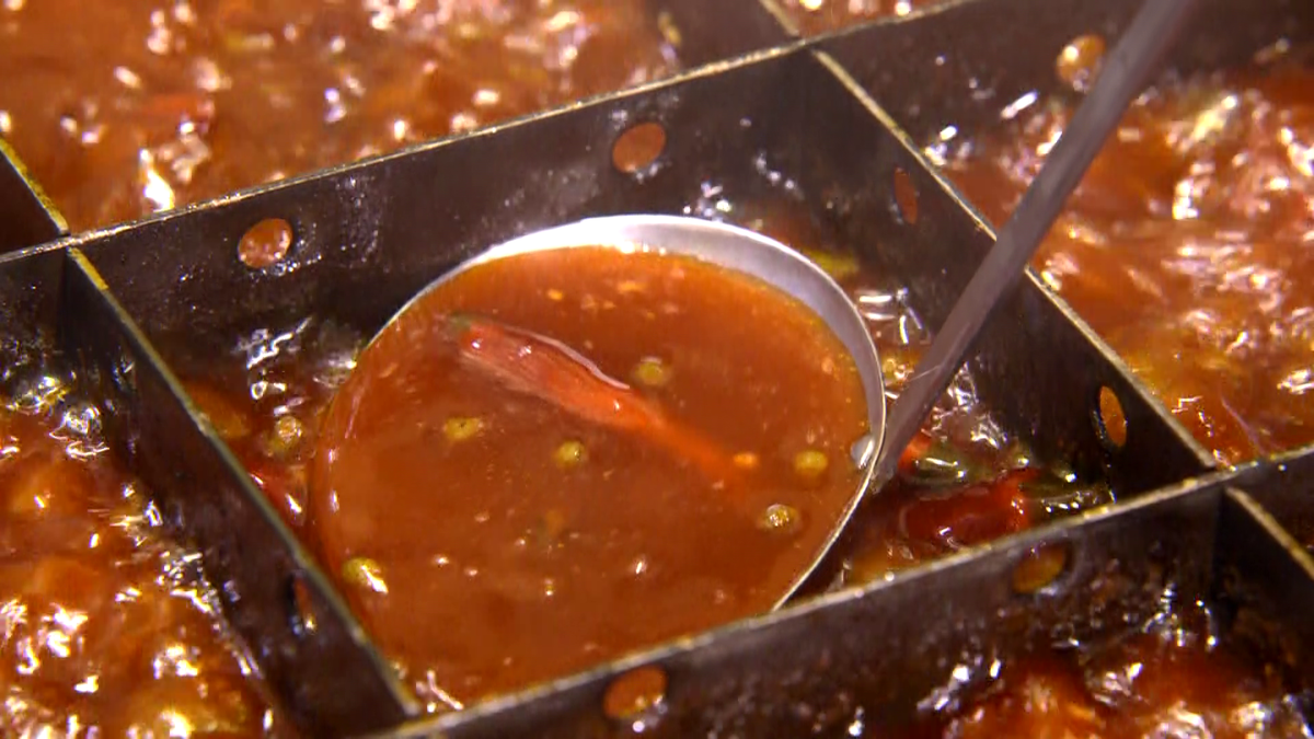 本格的な四川の味が楽しめるスープ