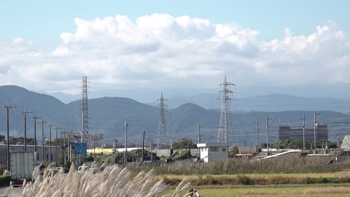 第4ポイント近くですれ違ったが、かろうじて分かる程度