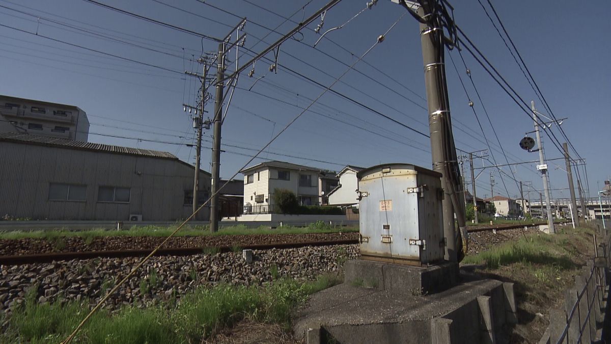 撮影スポットとなっているお立ち台