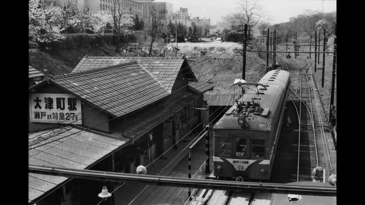 山田さんが中学2年生のときに初めて撮影した大津駅