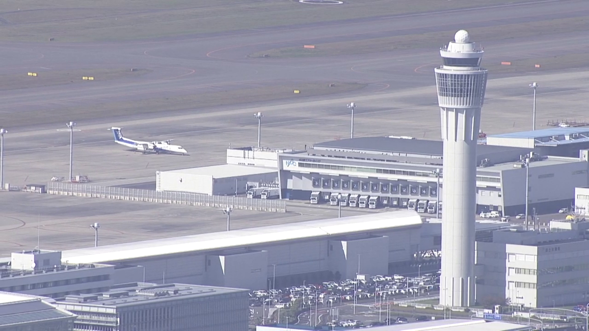 中部国際空港、空撮