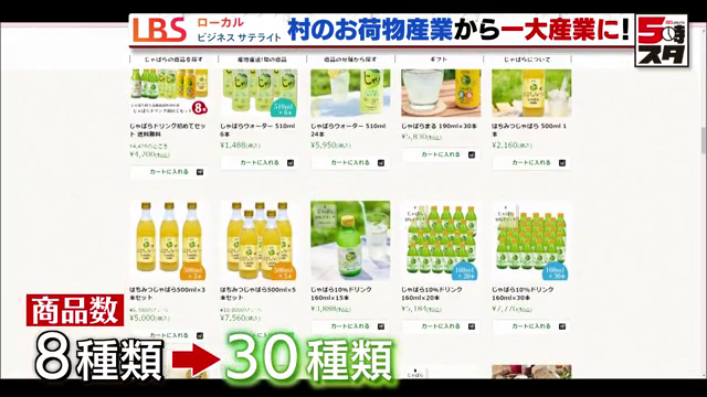 商品数が8種類から30種類に増加