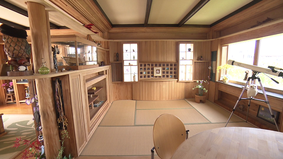 パーティールームには和室も設置