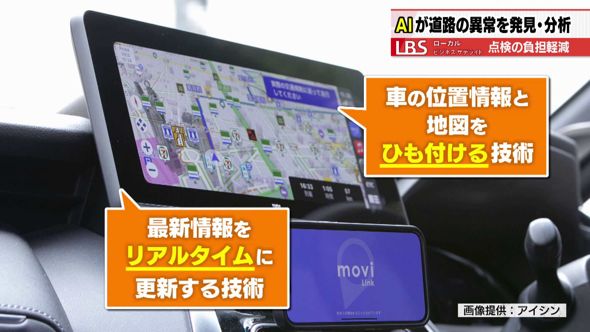 40年にわたり、カーナビを開発