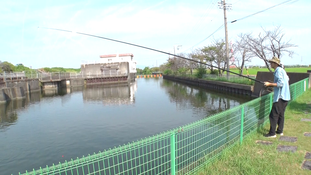 佐屋川の管理人への許可は了承済み