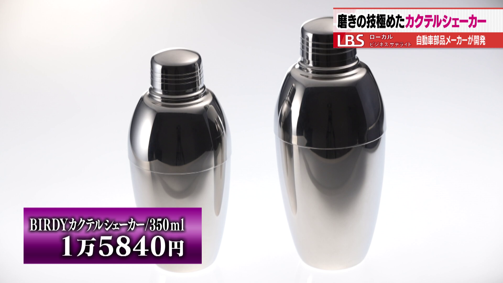 BIRDYカクテルシェーカー/350ml 1万5840円